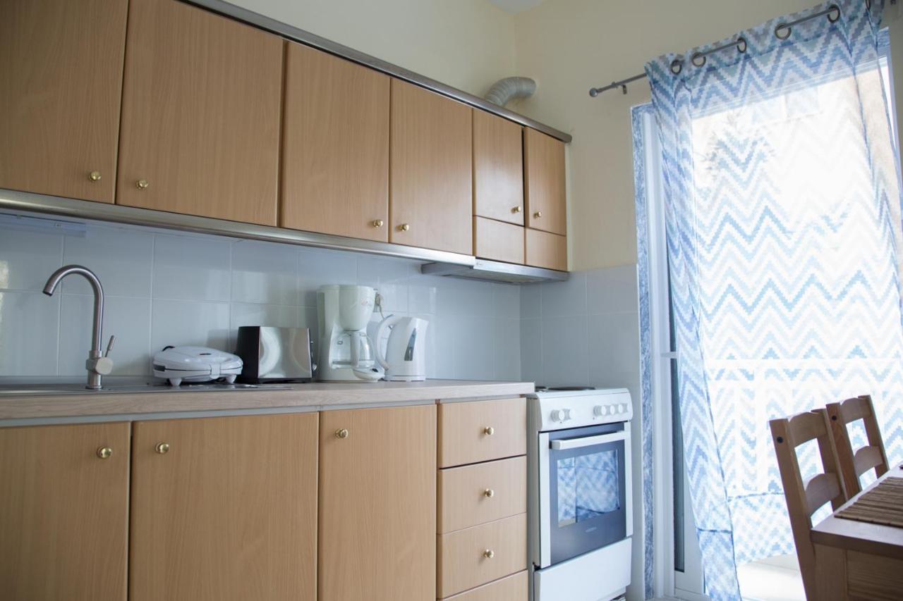 Blue Theros Apartments Паралія-Діонісіу Екстер'єр фото